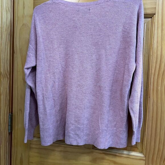 American Eagle mauve color size lg sweater - Picture 4 of 9